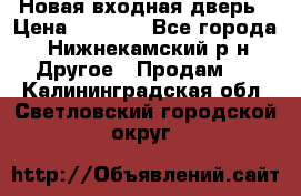 Новая входная дверь › Цена ­ 4 000 - Все города, Нижнекамский р-н Другое » Продам   . Калининградская обл.,Светловский городской округ 